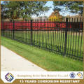 Ornamental Iron Fence, Cheap Wholesale Galvanzied Usado Esgrima em ferro forjado